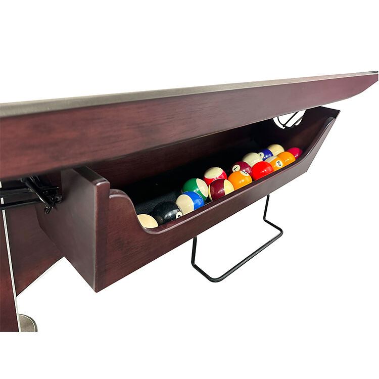 優雅で耐久的な遊びのために高級マシッドウッドビリヤード